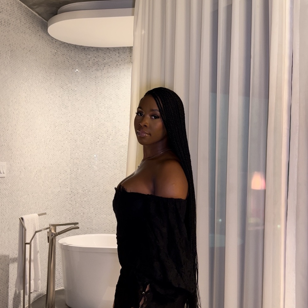 Elegant Black Off-Shoulder Dress